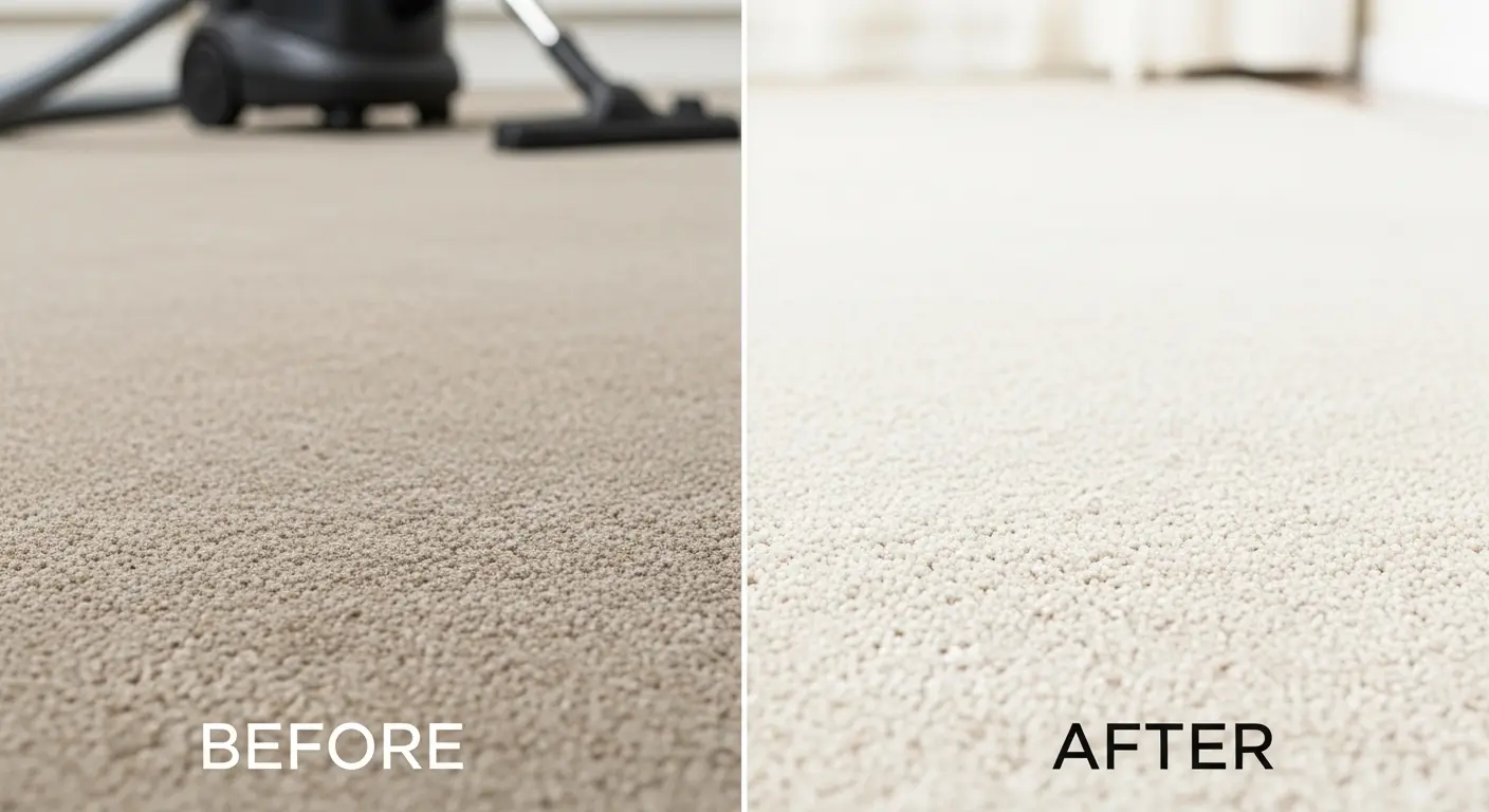 Halı yıkama öncesi sonrası sonuç – ATC Halı Yıkama