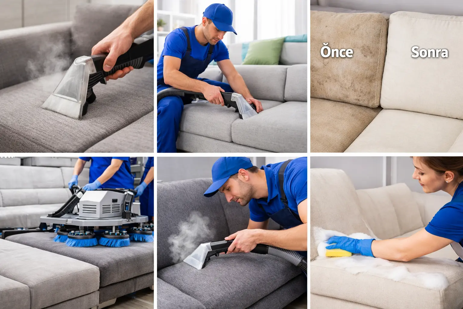 Koltuk yıkama öncesi ve sonrası – ATC Halı Yıkama